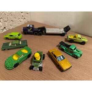 9 piece Hot Wheels Lot Variety of years and styles